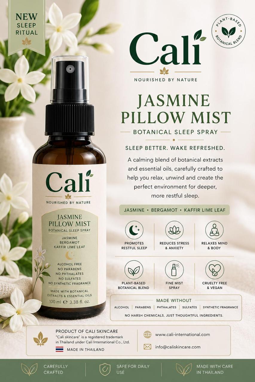 Cali Jasmine Pillow Mist Botanical Sleep Spray