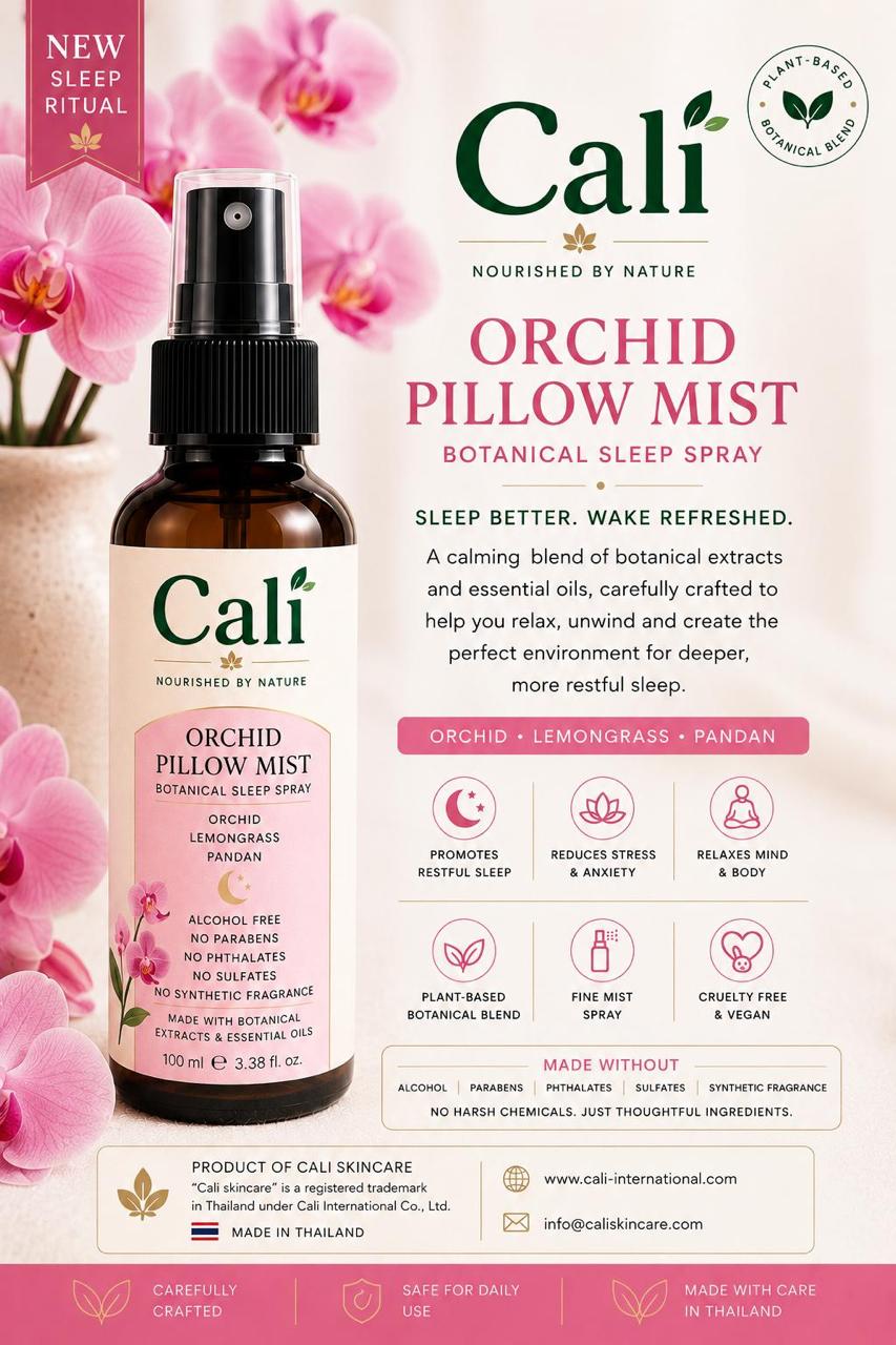 Cali Orchid Pillow Mist Botanical Sleep Spray