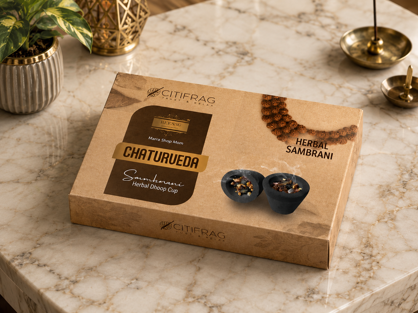 Chaturveda fragrance range